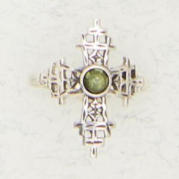 Cross with Accent Cabochon