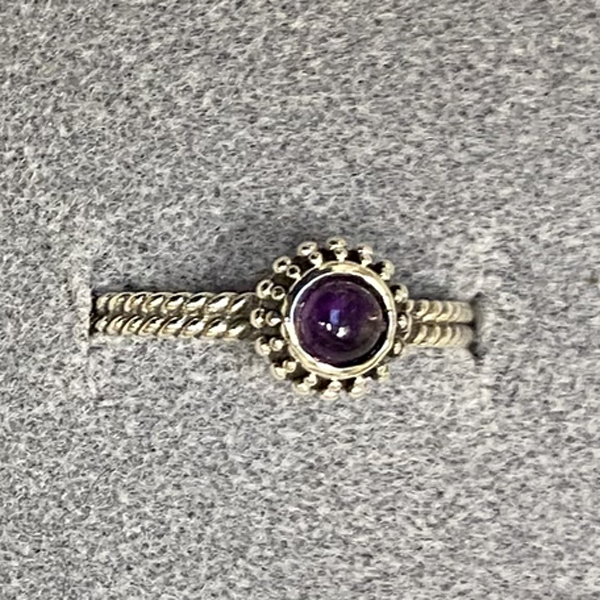 Ethnic Sun with Genuine Stone