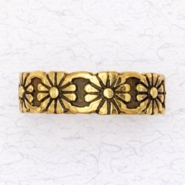 Bronze Ladies' Ring - Floral Band