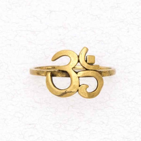 Bronze Ladies' Ring – Om