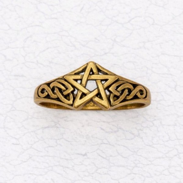 Bronze Ladies' Ring – Pentacle