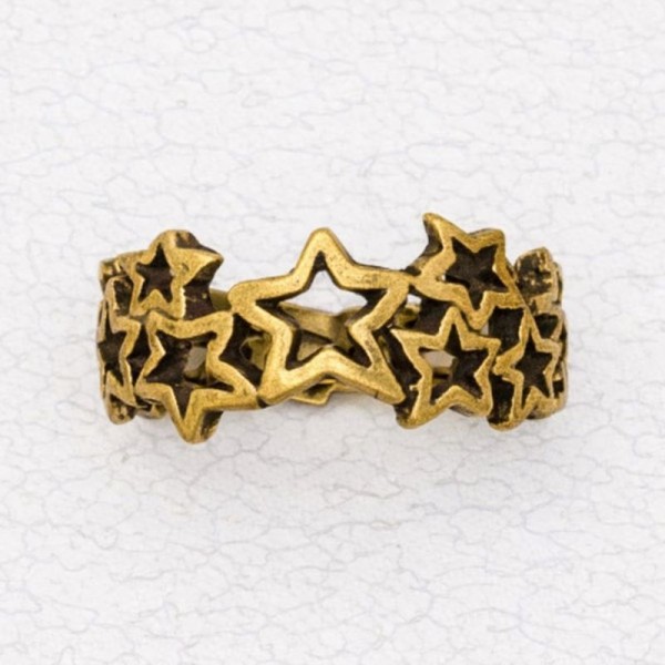 Bronze Ladies' Ring – Pentacle Band