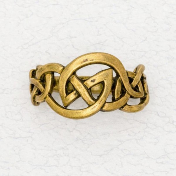 Bronze Ladies' Ring – Celtic Weave